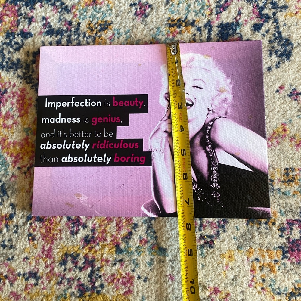Wall Art, Marilyn Monroe Décor - Picture 2 of 7